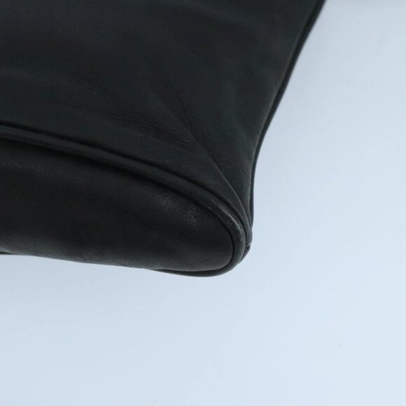 FENDI Shoulder Bag Leather Black Auth ti2515 - Picture 4 of 16